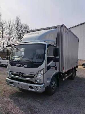 福田奧鈴速運(yùn)4米2藍(lán)牌國六廂式貨車 專賣店報價與銷售渠道指南